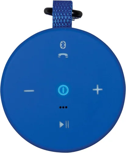 Miniatura 4 de iLive Electronics Altavoz inalámbrico de tela impermeable, 2.56 x 2.56 x 3.4 pulgadas, batería recargable incorporada, negro (ISBW108B)