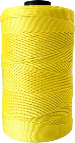 Miniatura 8 de Simxkai Línea de nailon de 4 hebras de 830 pies de longitud, línea de cometa fuerte y duradera, cuerda Mason, herramientas de jardinería perfectas