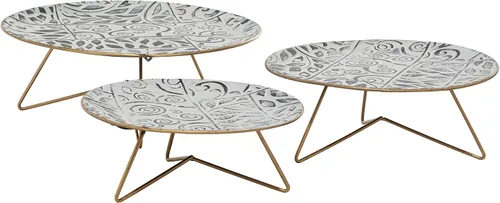 Miniatura 2 de Deco 79 Soporte para tartas, multicolor