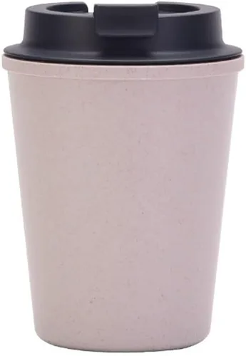 Miniatura 68 de Taza de café sellada con paja de trigo, taza de plástico portátil creativa, taza de alimentos de alto valor que acompaña a beber 16.9 fl oz/17 oz