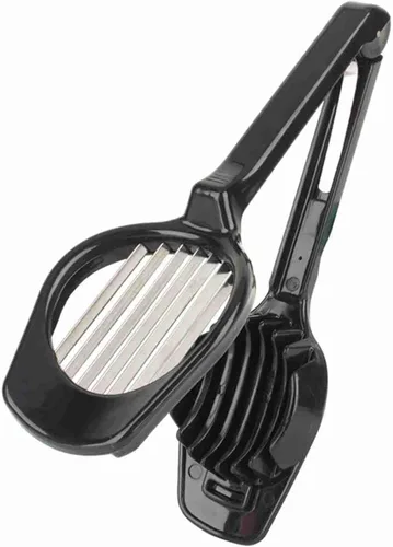 Miniatura 7 de Cortador de huevos, cortador de huevos de alambre de acero inoxidable, cortador de huevos de aluminio resistente, lavavajillas para huevo, fresa