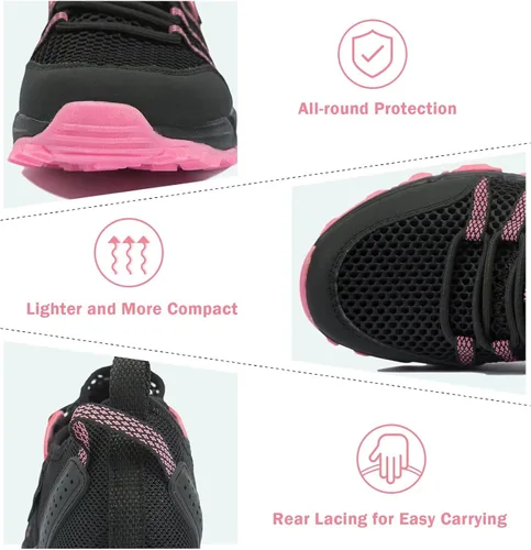 Miniatura 6 de MAINCH Zapatos de agua de senderismo para mujer, de secado rápido, para deportes al aire libre
