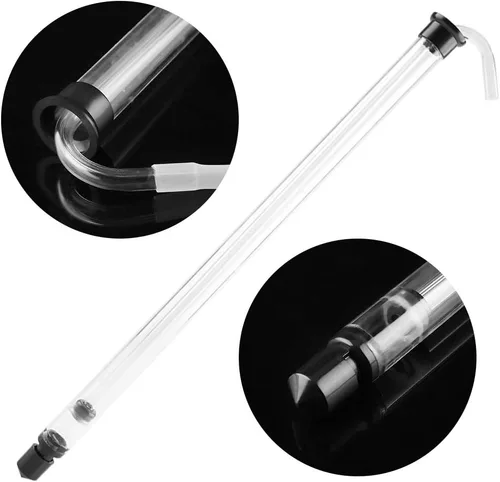 Miniatura 5 de Alvinlite Sifón automático con tubo Kit de bomba de sifón de plástico, filtro de sifón de plástico, caña, filtro de elaboración de vino Carboy