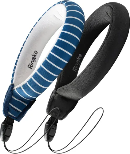 Miniatura 14 de Ringke Correa de flotador impermeable (paquete de 2), correa flotante, pulsera, agarre de mano, cordón compatible con cámara, teléfono, llave