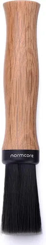 Normcore Barista Brush - Cepillo de limpieza de café - Cepillo de café con mango de madera de roble americano natural - Cepillo de limpieza para