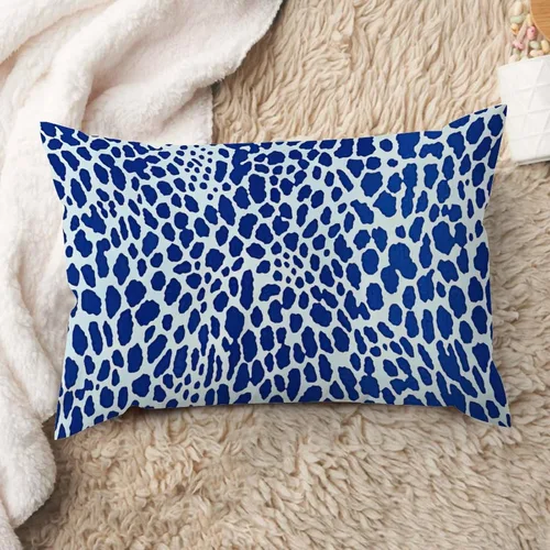 Miniatura 35 de ArogGeld Funda de almohada lumbar, estampado de guepardo verde, leopardo, estampado de leopardo, manchas de animales, almohada decorativa verde, A-17