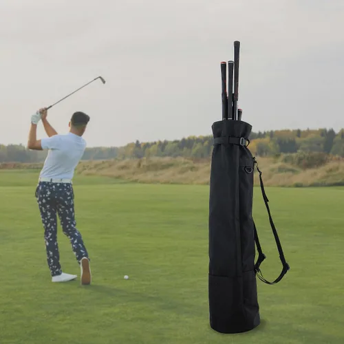 Miniatura 5 de Bolsa de transporte de golf ligera (lleva de 8 a 10 palos) Par 3 Bolsa de golf Pitch n Putt pequeña bolsa de golf / entrenamiento, correas dobles