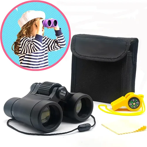 Binoculares para niños, los mejores regalos para niños de 3 a 12 años, óptica de alta resolución, a prueba de golpes, mini binoculares para niños,