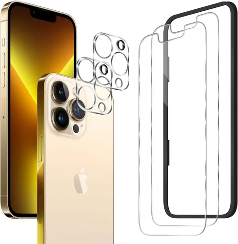 Miniatura 18 de ArmorSuit [Paquete de 2+2] para Google Pixel 6 [6.4 pulgadas] Protector de pantalla de vidrio templado + protector de lente de cámara compatible