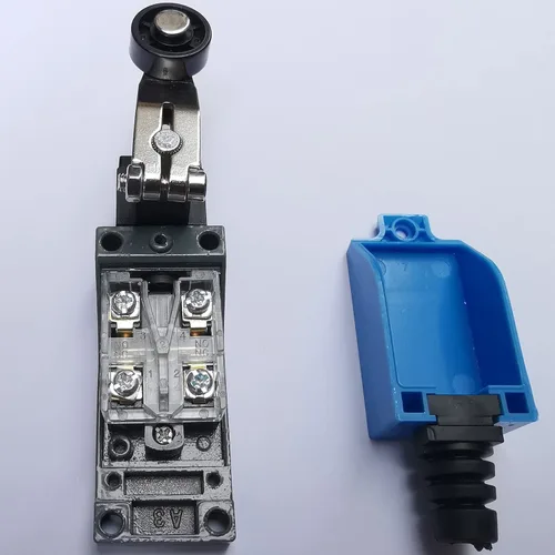 Miniatura 4 de yusheng - Interruptor de límite momentáneo ME-8104, 5 piezas, interruptor de límite de giro ajustable, brazo de palanca de rodillo arduino, NC-NO