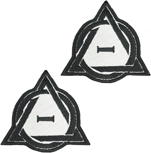 Miniatura 30 de 2 parches de ala de ángel divertidos bordados, cierre de gancho y bucle extraíble, emblema táctico militar para mochilas, chaquetas, ropa, jeans