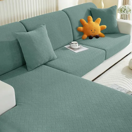 Miniatura 92 de YEMYHOM 【Liquidación】 Fundas Elásticas para Cojines de 1 Pieza, Fundas de Cojín de Asiento para Sofá y Silla, Funda Suave de Sofá de Repuesto