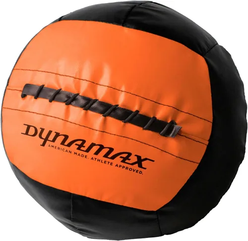 Miniatura 24 de Dynamax Standard Medicine Ball, 4–30 lb Soft Shell Wall Ball, 14-Inch Weighted Exercise Ball for Strength Training, Core Workouts, Conditioning &