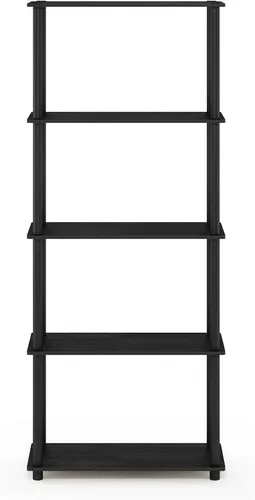 Miniatura 4 de Furinno Turn-N-Tube Estante de 5 niveles y estante cuadrado de esquina Furinno Turn-S-Tube de 5 niveles