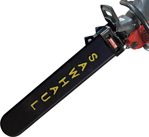 Miniatura 10 de SawHaul Soporte universal para motosierra para tractor, fabricado en Kansas, Estados Unidos, portatosierra de montaje fijo (20 pulgadas, verde)