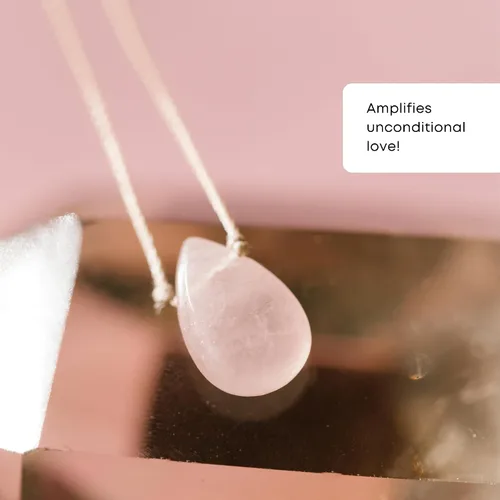 Miniatura 2 de SoulKu Collar hecho a mano, joyería de empoderamiento con cristal curativo, joyería inspiradora para mujeres, regalos para mamá y hermana, extensor