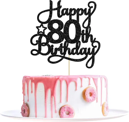 Miniatura 63 de 1 paquete de decoración de pastel de feliz 15 cumpleaños, topper de pastel dorado con purpurina Mis Quince 15, saludos a 15 años, adorno de pastel