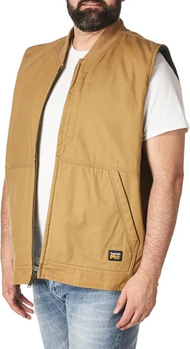 Miniatura 4 de Timberland PRO Chaleco de lona con forro Gritman estándar para hombre
