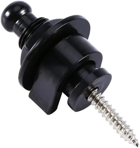 Miniatura 8 de Tbest Guitarra de bloqueo de seguridad, 10 unids/bolsa, correa de guitarra de metal, cerraduras y botones, correas de seguridad de liberación