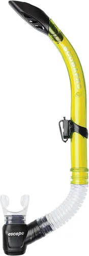 Miniatura 7 de SCUBAPRO Escape semi-seco Snorkel, con válvula de purga y diseño de tapa de barril de protección contra salpicaduras Blanco