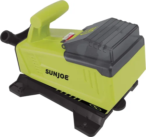 Miniatura 4 de Sun Joe 24V-XFP5-CT Bomba de transferencia inalámbrica IONMAX de 24 voltios de 5.0 GPM, elevación de succión de 13 pies, altura de cabeza de 52 Sólo