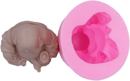 Miniatura 5 de Buddha - Molde de silicona para velas religionarias, moldes de silicona para resina, yeso, hormigón, manualidades budistas