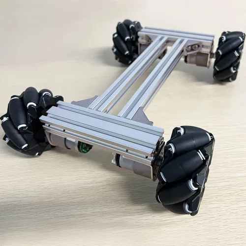 Miniatura 7 de Mecanum Wheel - Kit de aprendizaje de control de chasis de automóvil para Arduino Raspberry Pie Microbit con motor de codificador de CC, Steam AGV