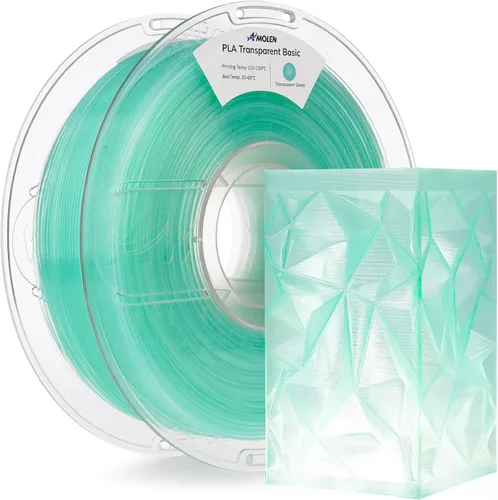 Miniatura 33 de AMOLEN - Filamento de impresora 3D de seda PLA, PLA tricolor púrpura/verde azul/naranja quemado de 0.069 pulgadas, filamento brillante de cambio