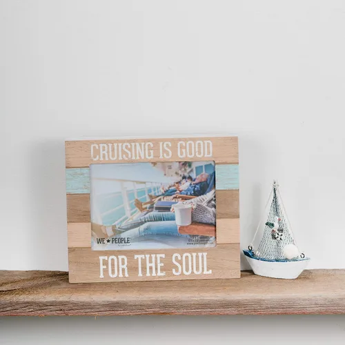 Miniatura 4 de Cruising Is Good For The Soul - Marco de fotos para colgar en la pared de 5 x 7 pulgadas