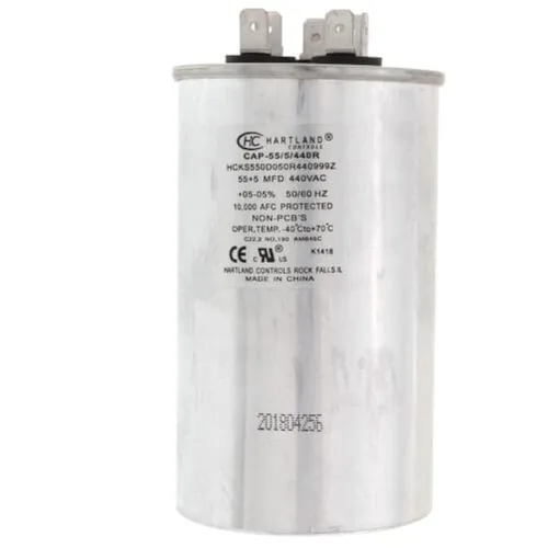Miniatura 13 de HVAC Genius - Condensador de 5 condensadores MFD de 370 o 440 VCA 5uf de funcionamiento ovalado para motor de ventilador, condensador de soplador