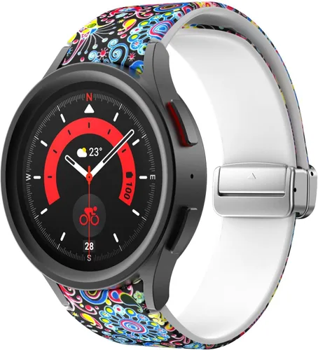Miniatura 24 de VeveXiao Correa deportiva compatible con Samsung Galaxy Watch 7 FE 6 5 4 Band 1.575 in 1.732 in/Galaxy Watch 5 Pro Band 1.772 pulgadas, correa