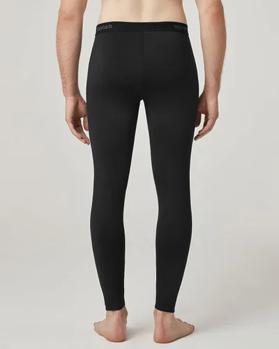 Miniatura 2 de LAPASA Mens Thermal Underwear Bottom Fleece Lined Long Johns Warm Base Layer Pants LightMidHeavy Weight M10