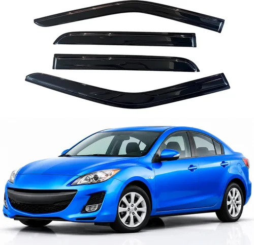 Miniatura 332 de Visor para ventana IG para Hyundai Venue 2020-2023, protector contra la lluvia, adhesivo extra duradero, deflector de viento para lado