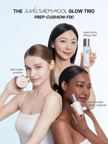 Miniatura 6 de JUNG SAEM MOOL Essential Skin Nuder - Recambio de cojín Acabado natural, cobertura para construir por el artista de maquillaje coreano