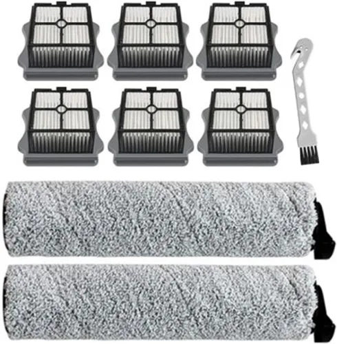 Brush Roll and Vacuum Filter ,Compatible for TINECO IFLOOR, ,Compatible for IFLOOR3, Floor One S3 Hardwood Floors Wet Dry Vacuum Cleaner Parts