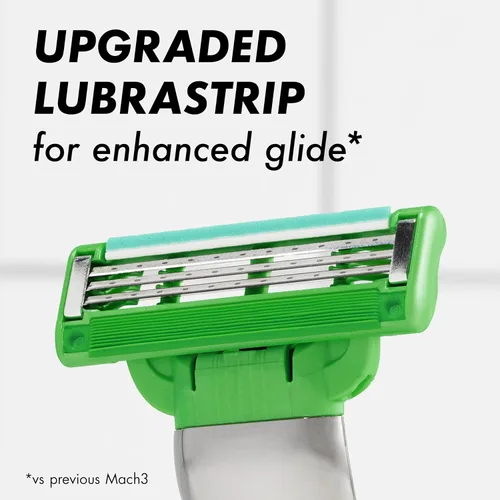 Miniatura 12 de Gillette Mach3 Sensitive - Recambios de cuchillas de afeitar para hombre, 20 unidades, diseñadas para pieles sensibles