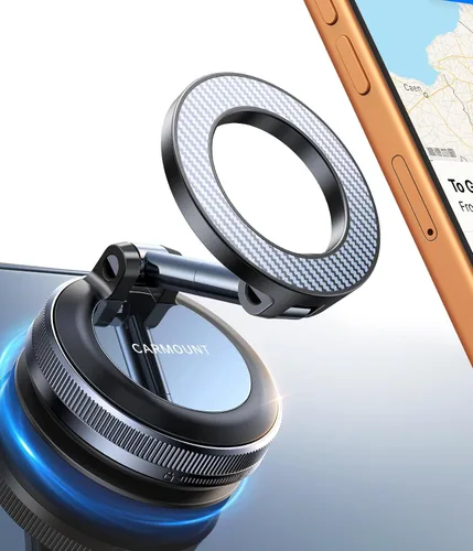 Miniatura 9 de para Soporte de Coche Magsafe carmount 2.0 Soporte Magnético para Teléfono【Soporte Flexible】Soporte de Teléfono para Coche al Vacío【Succión de 98+
