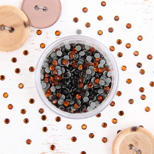 Miniatura 57 de Estrás para aplicar con calor - 6SS, 10SS, 16SS, 20SS, 30SS - 32 colores Iron-on hotfix rhinestones - add brilliant sparkle to apparel, denim