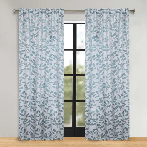 Miniatura 86 de SUPERIOR Cortinas Opacas, Oscurecimiento de Habitación Acento de Ventana para Dormitorio, Bloqueo del Sol, Térmicas, Cortinas Bohemias Modernas, Gris