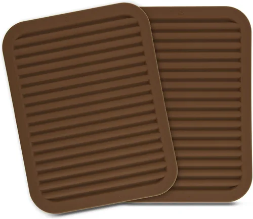 Miniatura 9 de Salvamanteles para platos calientes, salvamanteles de silicona versátil para cocina, tapete de platos y soporte para ollas para mostrador, tapete