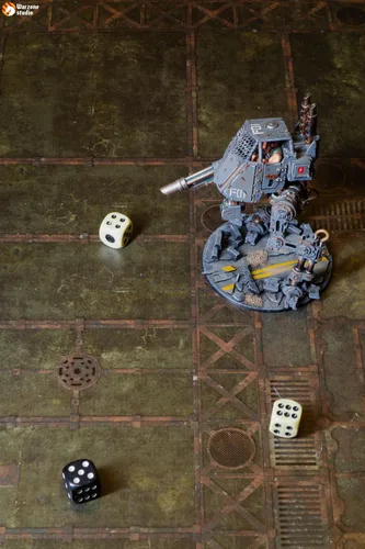 Miniatura 3 de Warzone Studio Alfombrilla de batalla de goma de doble cara de 30 x 22 pulgadas: Depalemon + Patria + Bolsa