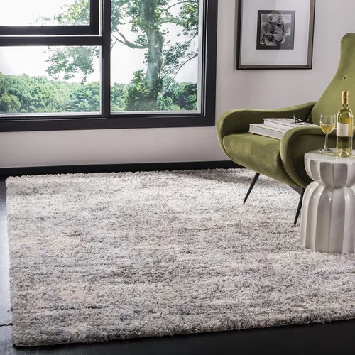 Miniatura 15 de SAFAVIEH Berber Shag Collection - Alfombra de pasillo, 2 x 12 pies, verde y beige, no desprende pelusa y fácil de limpiar, ideal para pasillo