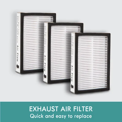 Miniatura 2 de Kenmore Filtro de repuesto HEPA K3040 para aspiradoras de recipiente serie 200 y 400 81214, 81414, BC2005, BC3005, BC3002, BC4002 (paquete de 3)
