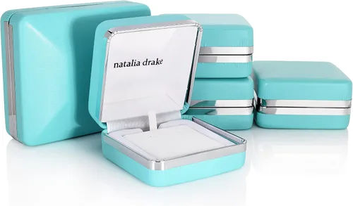 Miniatura 6 de NATALIA DRAKE Aretes de aro pequeños con diamantes abiertos en C para mujer en plata de ley 925