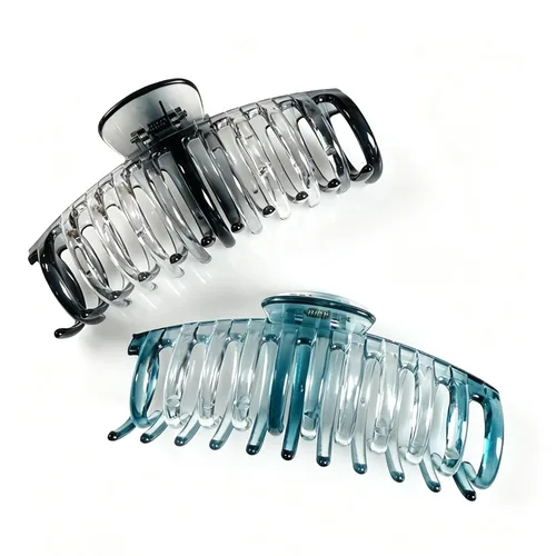 Miniatura 3 de Pinzas para el cabello extra grandes de 5.5 pulgadas para cabello largo y grueso, pinzas para el cabello de mujer, 2 unidades, accesorios
