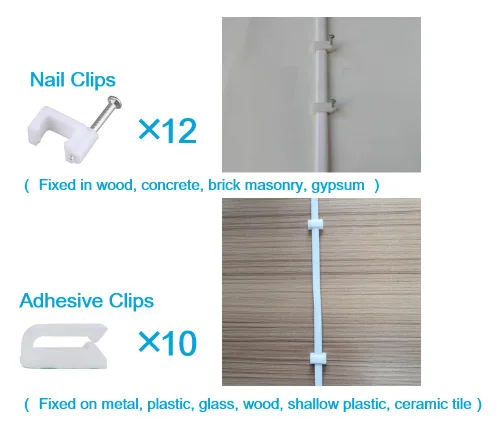 Miniatura 5 de Cargador de cable de extensión de alimentación de 26 pies para Wyze Cam V3/V4/OG/V3 Pro, Eufy, SimpliSafe, Blink, Kasa (no para Wyze Pan v3), cable