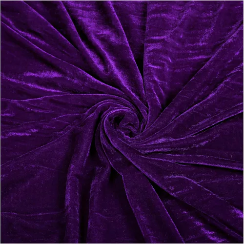 Miniatura 16 de MDS - Paquete de 5 yardas x 60 pulgadas de ancho, tela de terciopelo elástico por yarda para vestidos de boda, costura, tapicería, ropa, disfraces