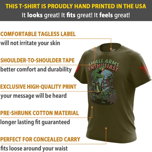 Miniatura 6 de We The People Holsters - Camiseta de manga corta para hombre