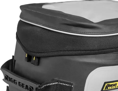Miniatura 3 de Nelson-Rigg Bolsa de tanque impermeable Hurricane Adventure, se adapta a la mayoría de motos de aventura Honda, Yamaha Kawasaki, color negro