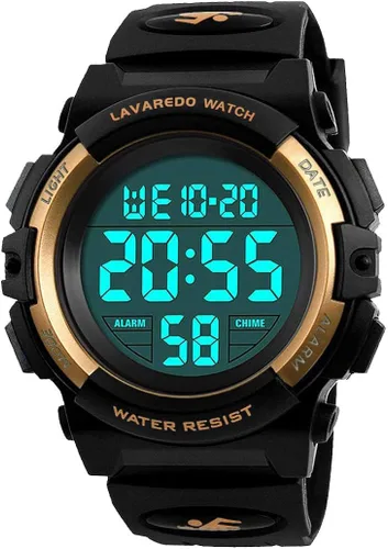 Reloj analógico para niños reloj para niños de 6 a 15 años reloj digital para deportes al aire libre multifuncional con cronógrafo LED 50 M